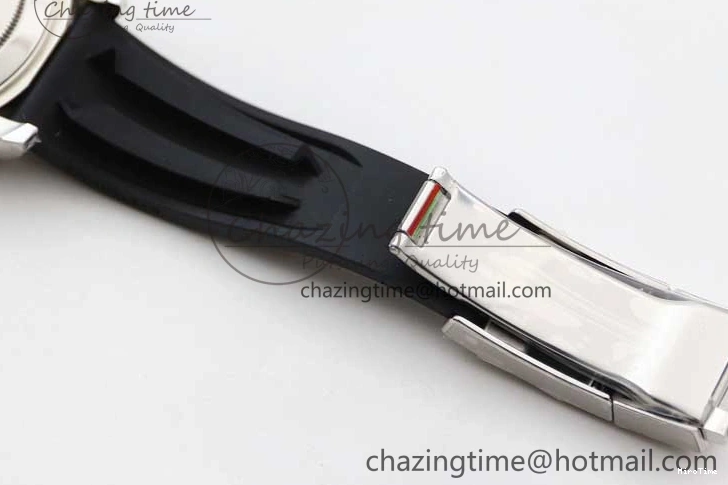 MiroTime 0328 Yacht-Master 42mm 226659 TWA 1:1 Best Edition 3D Black Ceramic Bezel on Oysterflex Strap VR Stretchable 2085